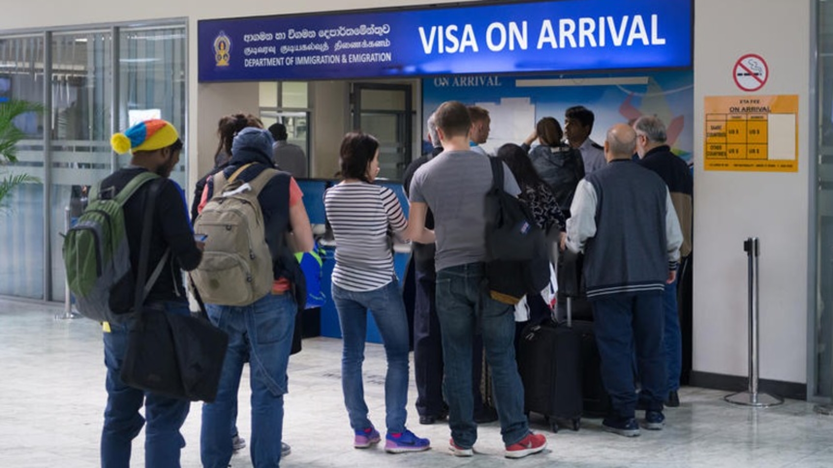visa on arrival dest